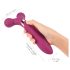 Love to Love Fireball - vibreur masseur 2in1 rechargeable (rouge)