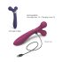 Love to Love Fireball - vibreur masseur 2in1 rechargeable (rouge)