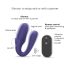 Love to Love Match up - vibromasseur couple rechargeable (violet)