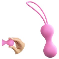   Love to Love Joia - duo de boules de geisha en silicone (rose)