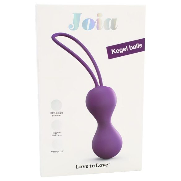 Amour à Amour Joia - duo de boules de geisha (violet)