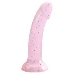 Dildolls Starlight - dildo étoilé rose à ventouse Dildolls Starlight - dildo étoilé rose à ventouse