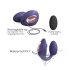 Love to Love Wonderlover - Vibrateur G-spot et clitoris (violet foncé)