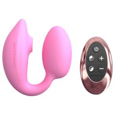 Vibromasseur Wonderlover pour point G et clitoris (rose)