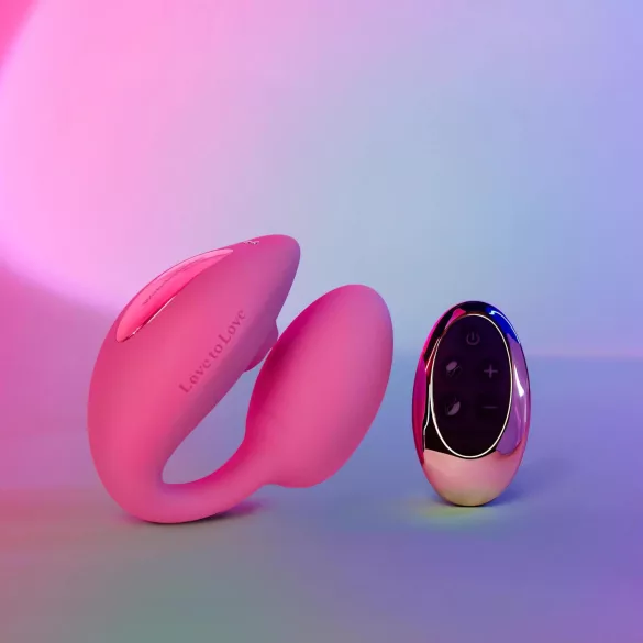 Vibromasseur Wonderlover pour point G et clitoris (rose)