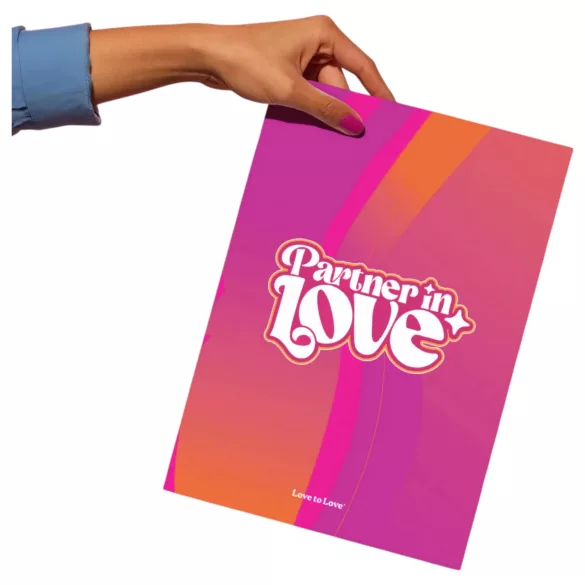 Love to Love - affiche à gratter jeu de sexe (anglais)
