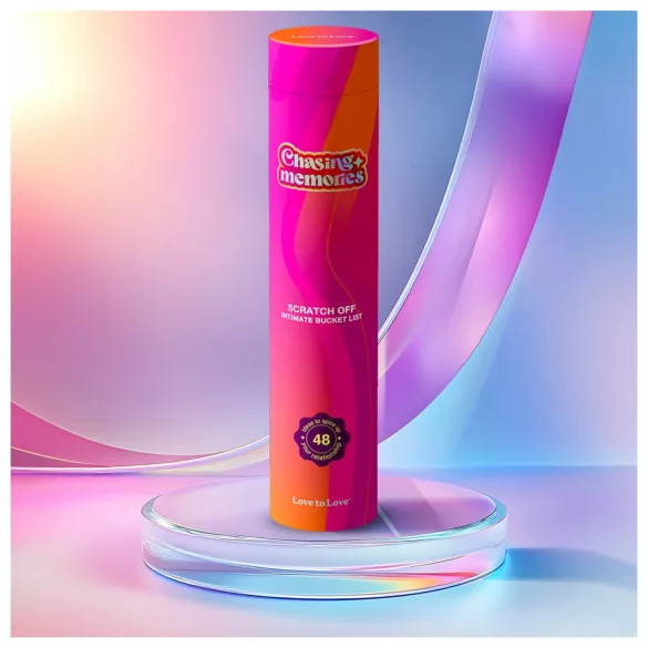 Love to Love - affiche à gratter jeu de sexe (anglais)