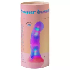   Love to Love Sugar Bomb - godemichet en silicone lumineux à LED (rose-jaune) - 16,9 cm
