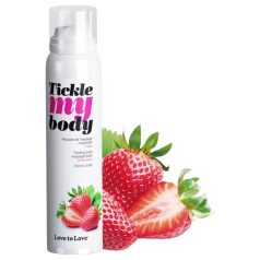 Tickle my body - mousse de massage à la fraise (150ml)