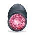 Dorcel Geisha Plug Ruby L - Plug anal noir avec pierre rose