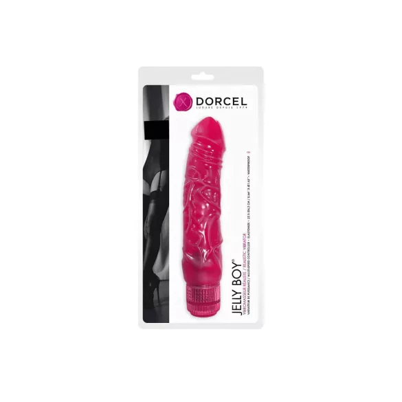 Dorcel Jelly Boy - vibromasseur réaliste en gelée (rose)