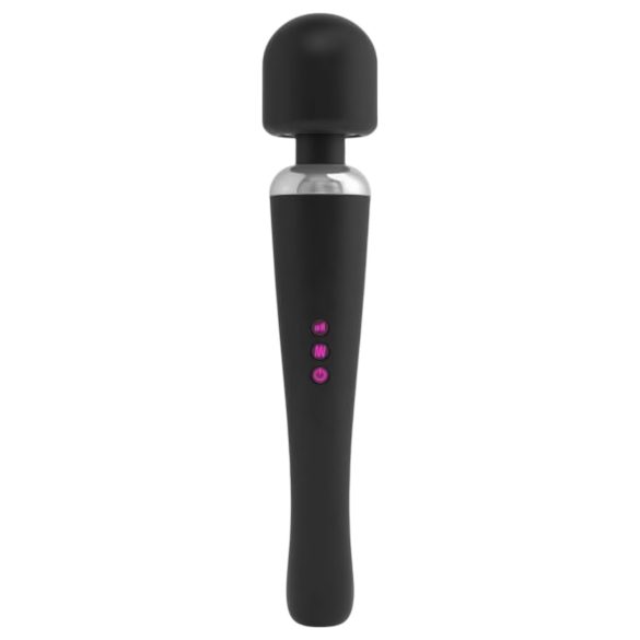 Vibromasseur masseur noir - rechargeable