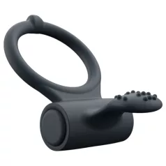  Dorcel Power Clit Plus - anneau pénien vibrant rechargeable (noir)