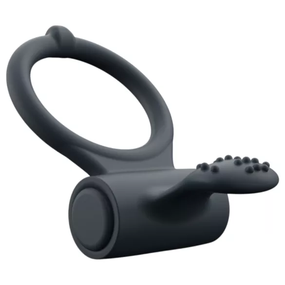 Dorcel Power Clit Plus - anneau pénien vibrant rechargeable (noir)
