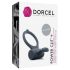 Dorcel Power Clit Plus - anneau vibrant rechargeable (noir)