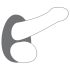 Dorcel Anneau Douceur Teardrop - gris