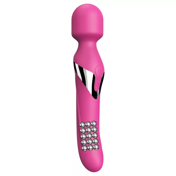 Dorcel Dual Orgasms - stimulateur vibrant 2‑en‑1 rechargeable (rose)