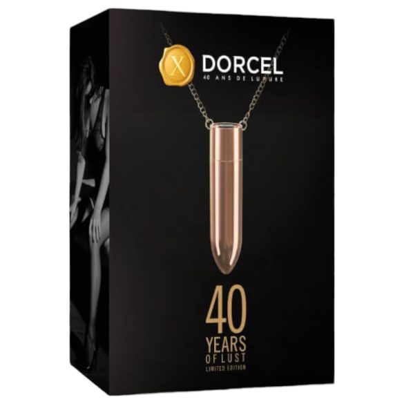 Dorcel - collier vibrant étanche rechargeable (rosegold)