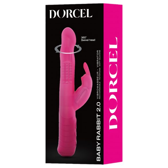 Dorcel Baby Rabbit 2.0 - vibromasseur à double stimulation (rose)