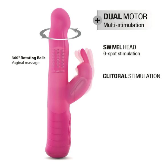 Dorcel Baby Rabbit 2.0 - vibromasseur à double stimulation (rose)