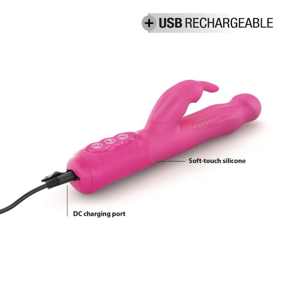 Dorcel Baby Rabbit 2.0 - vibromasseur à double stimulation (rose)