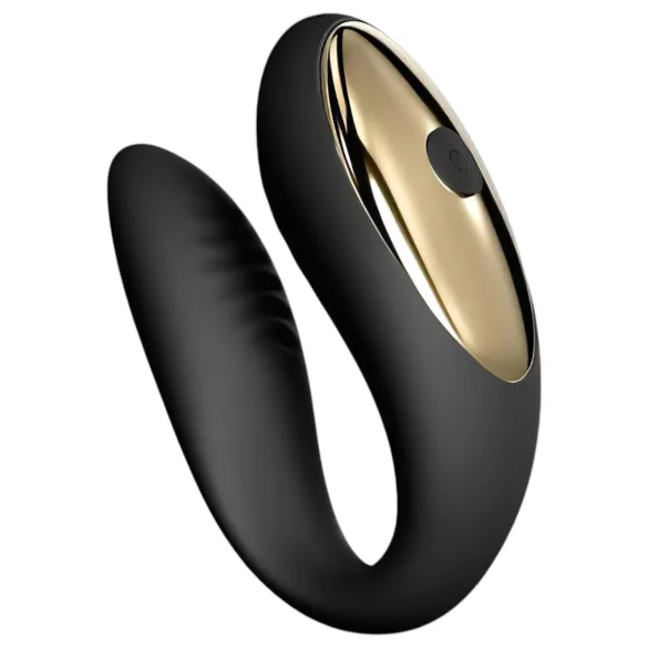 Dorcel - Vibromasseur couple télécommandé rechargeable - silicone noir
