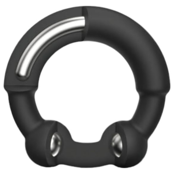 Dorcel Stronger Ring - anneau métallique pénis (noir)