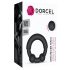 Dorcel Stronger Ring - anneau métallique pénis (noir)