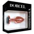 Dorcel Diamond Plug S - petit plug anal en aluminium (rose doré)