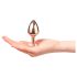 Plug anal aluminium rosegold
