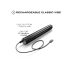 Muse Noire 2.0 - Vibromasseur rechargeable noir