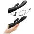 Dorcel Flexi Rabbit - Vibromasseur chauffant à oreilles (noir)