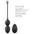 Dorcel Love Balls - duo magnétique de boules de geisha (noir)