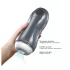 Dorcel Blowjoy Vibe - masturbateur rechargeable avec succion et vibration (gris)