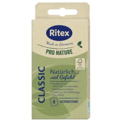 RITEX Pro Nature Classic - préservatifs (8 pièces)