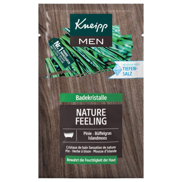 Kneipp Cristaux de Bain - Sensation Nature Homme (60g)