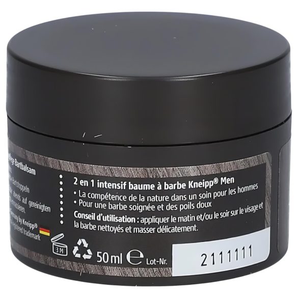 Kneipp MEN - 2en1 Baume soin barbu intense (50ml)