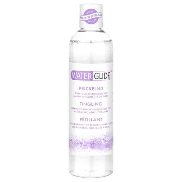 Waterglide Tingling - lubrifiant picotement à base d'eau (300ml)