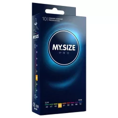   My.Size PRO - préservatifs taille personnalisée - 53 mm (boîte de 10)