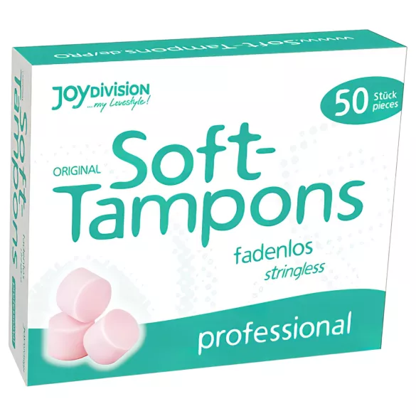 Joydivision Soft-Tampons Professional - tampons sans ficelle (50 pièces)