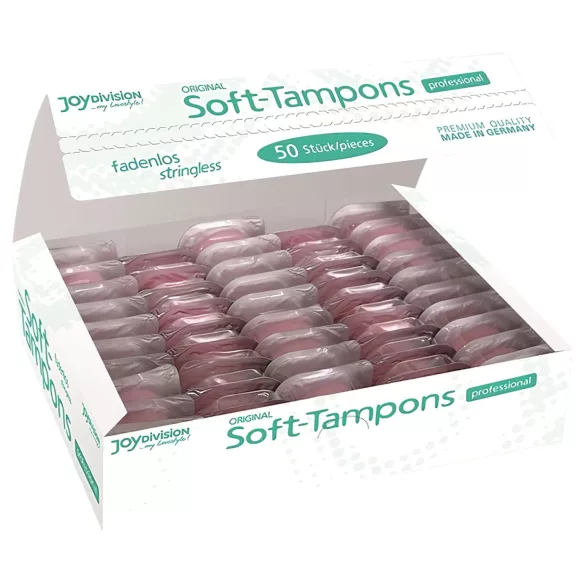 Joydivision Soft-Tampons Professional - tampons sans ficelle (50 pièces)