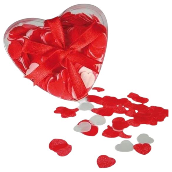 Hearts - pétales de rose parfumées pour bain confettis (30g)