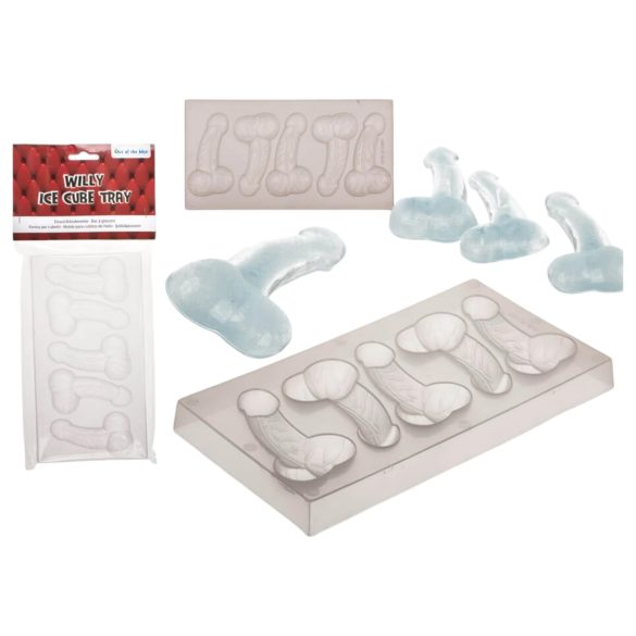 Moule glace pénis (transparent)