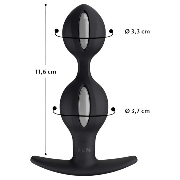 Fun Factory - plug anal duo à boules - violet