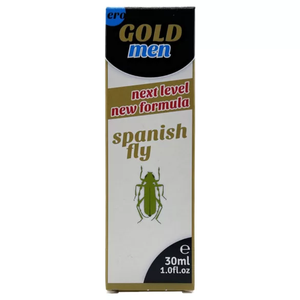HOT ero Gold Men Spanish Fly - gouttes aphrodisiaques pour hommes (30 ml)
