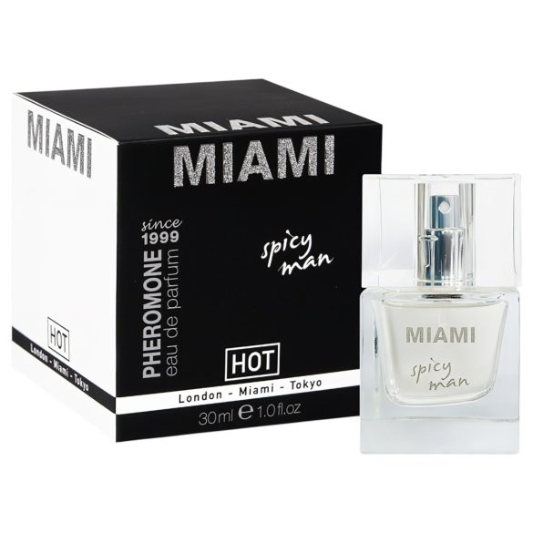 HOT Miami - Parfum de phéromones pour hommes (30ml)