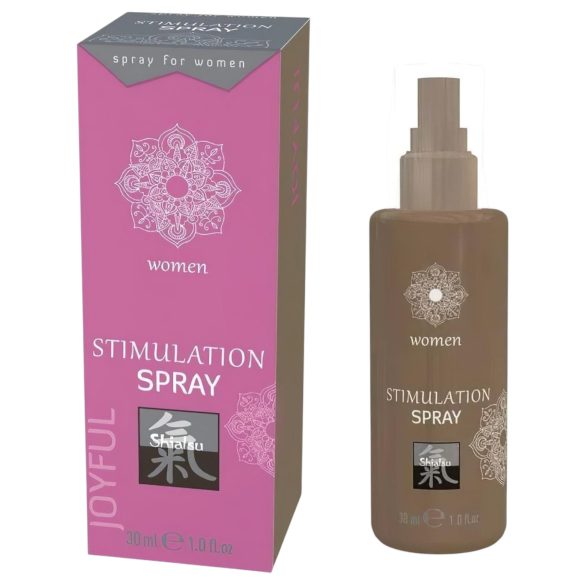 Spray Stimulant Joyeux Shiatsu pour Femmes (30ml)