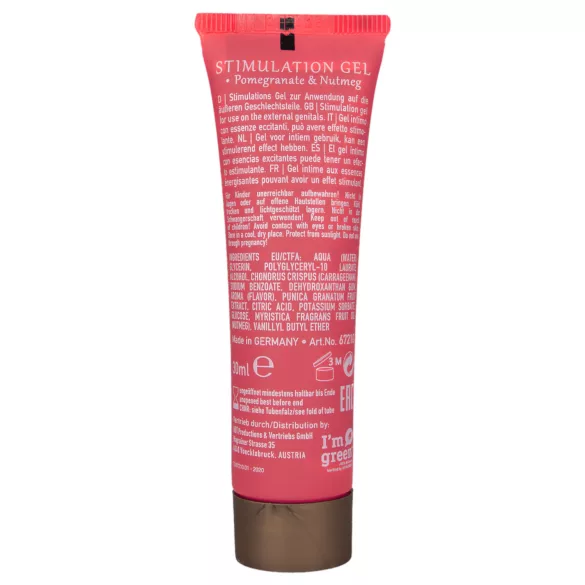 HOT Shiatsu - crème stimulante pour femmes - grenade (30 ml)