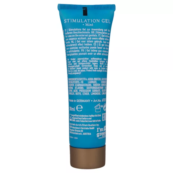 HOT Shiatsu Joyful - crème stimulante femme - menthe - 30ml