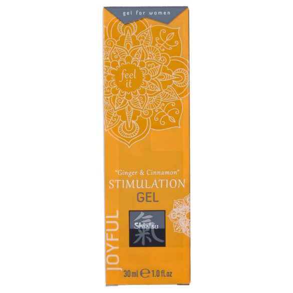 HOT Shiatsu - crème stimulante pour femmes - gingembre et cannelle (30ml)